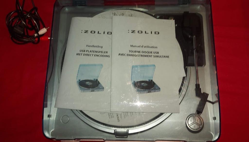 USB platendraaier ZOLID, Ophalen, Zo goed als nieuw