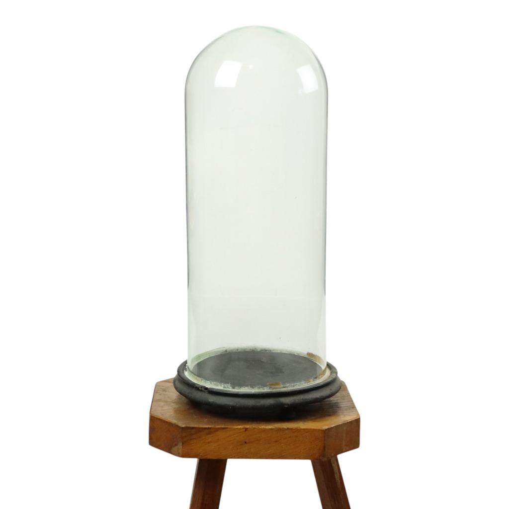 Antieke Stolp Globe Mondgeblazen Glas Begin 20ste Eeuw 46cm, Antiek en Kunst, Ophalen of Verzenden