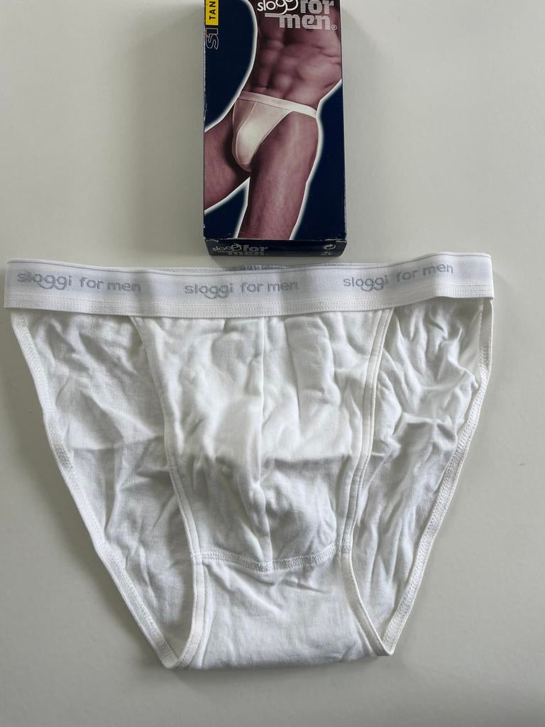 Sloggi For Men Tanga Nieuw, Kleding | Heren, Verzenden, Wit, Sloggi, Slip
