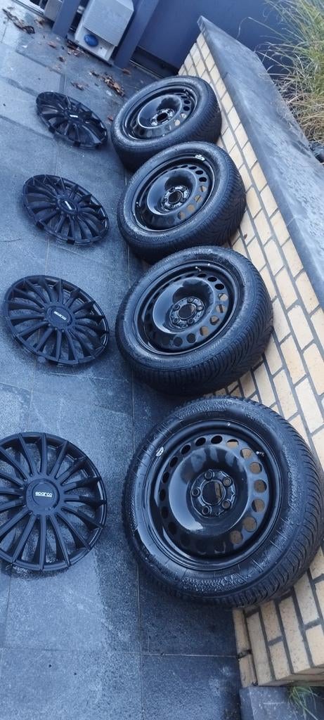 Pneus hiver 205/55/16" avec capteurs de pression, Enlèvement