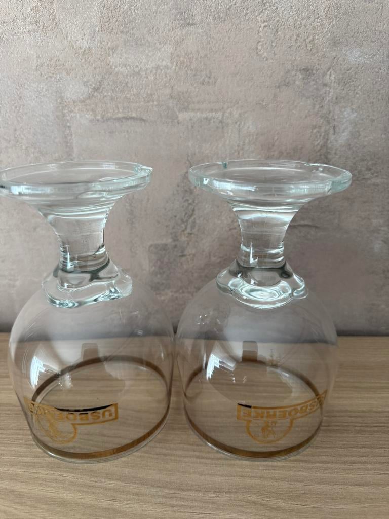 Cognacglazen of brandy snifters van het merk ijsboerke, Verzamelen, Glas en Drinkglazen, Ophalen, Zo goed als nieuw