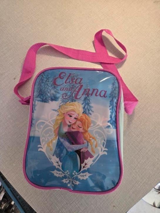 Disney Elsa and Anna Frozen tas., Ophalen of Verzenden, Zo goed als nieuw, Disney Frozen