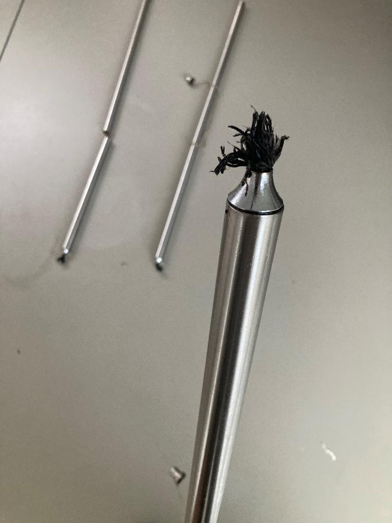 Flambeaux - torches d’extérieur en inox, Ophalen, Gebruikt