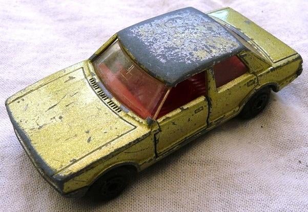 Model Matchbox, 1:62, No.55 Ford Cortina (Mark IV), 1979.(1), Hobby en Vrije tijd, Ophalen of Verzenden, Gebruikt, Auto