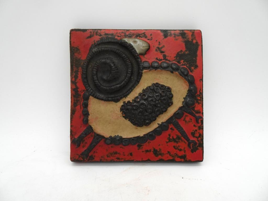 AMPHORE EN CÉRAMIQUE VANDEWEGHE PERIGNEM VINTAGE TILE, Antiquités & Art, Enlèvement ou Envoi