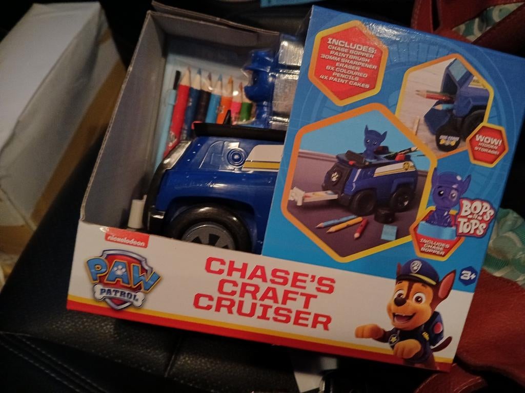 NIEUW P. PATROL Chase's craft cruiser +knutsel & schilderset, Verzenden, Nieuw, Jongen