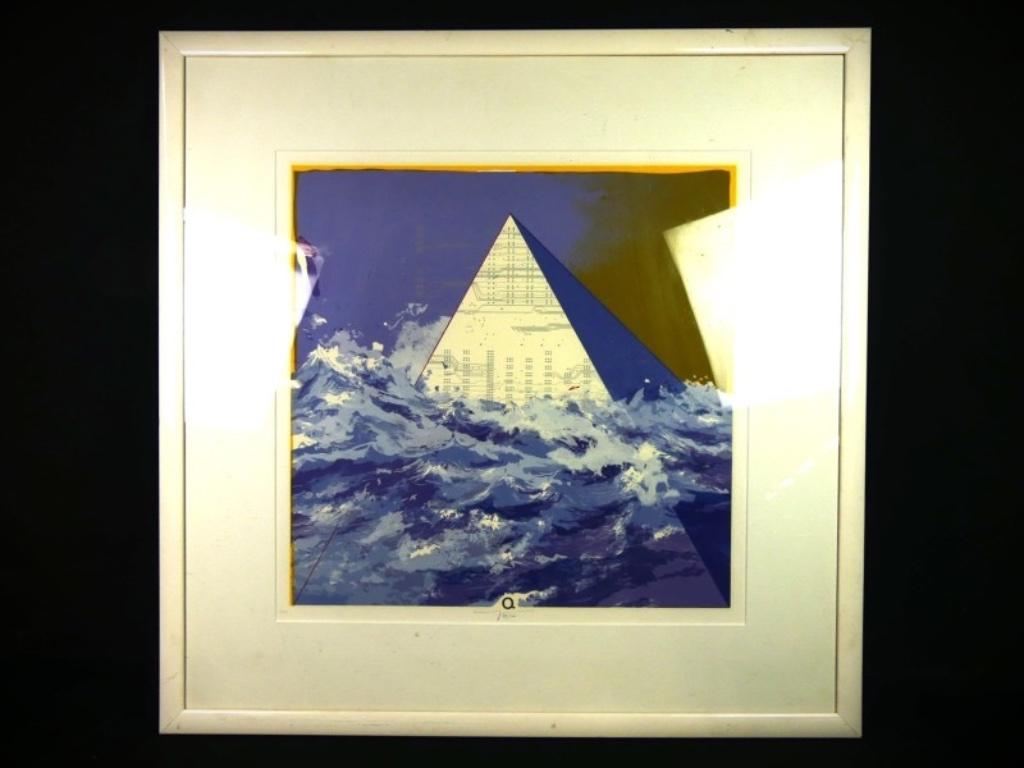 Q abstract werk Martin R. Baeyens, Ophalen