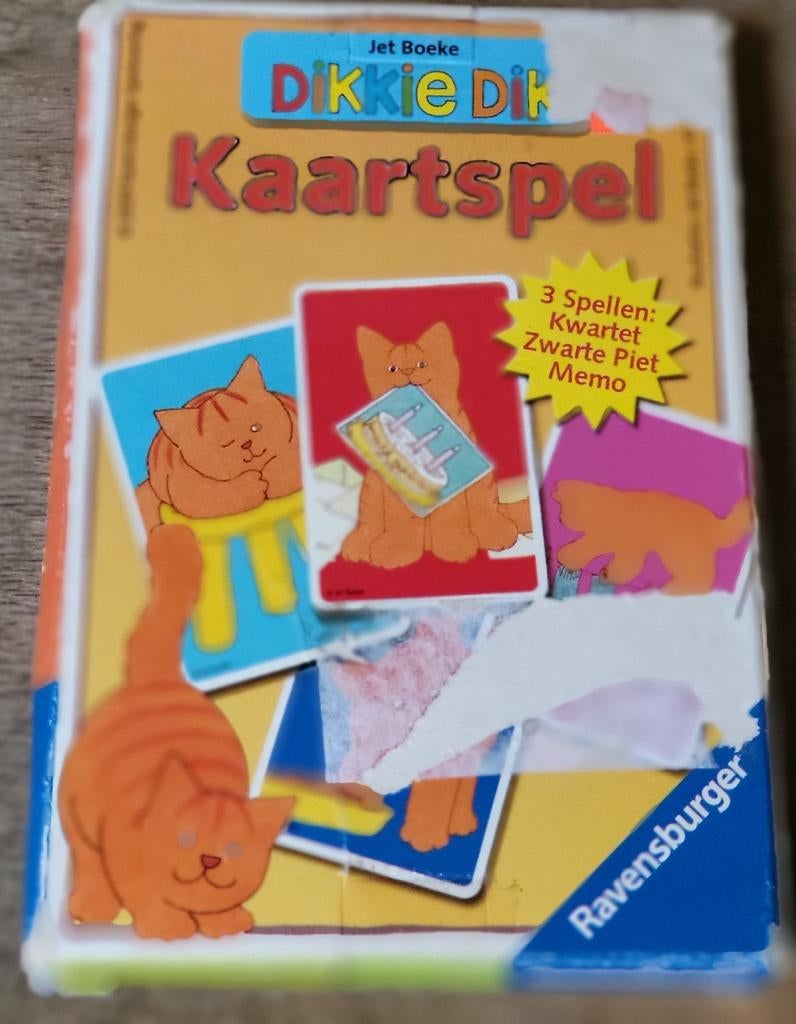 Dikkie Dik kaartspel, Ophalen of Verzenden, Zo goed als nieuw