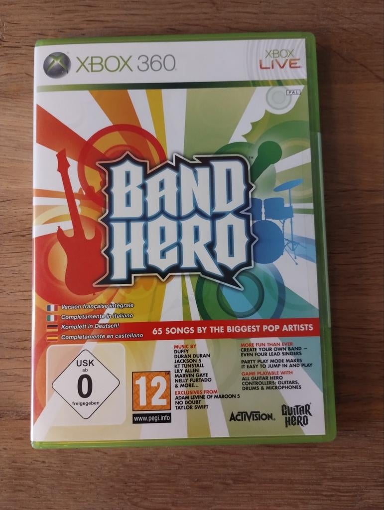 Band Hero, Consoles de jeu & Jeux vidéo, Enlèvement ou Envoi