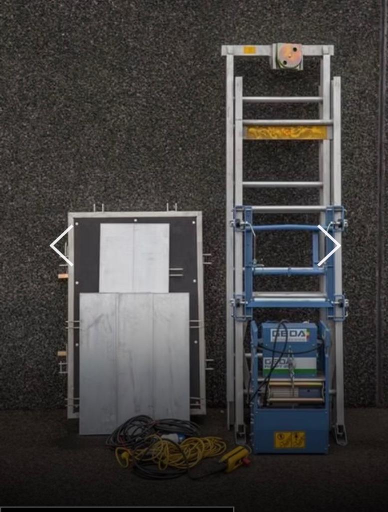 GEDA Lift Te Koop!, Ophalen