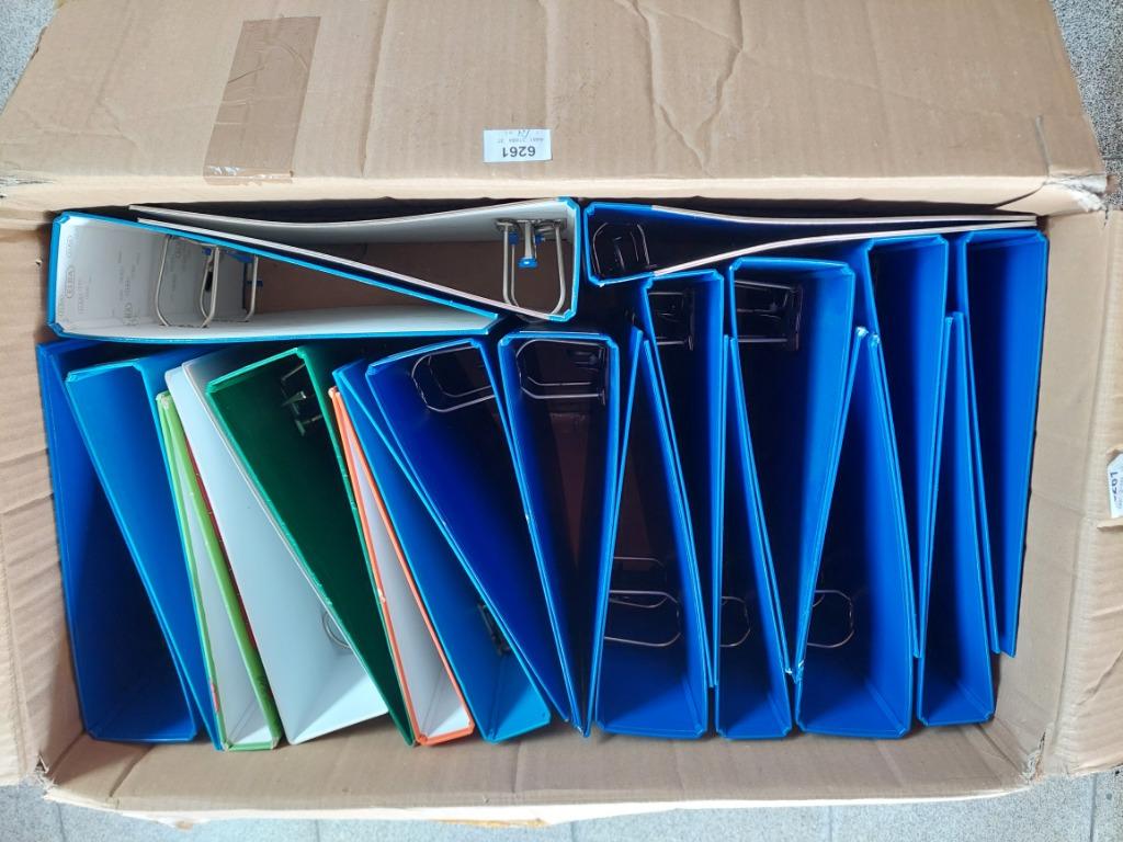 Harde klasseermappen, Ophalen, Gebruikt