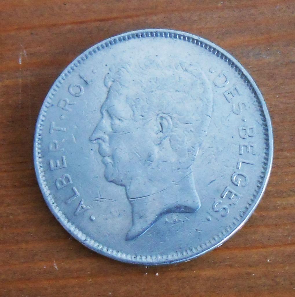 Belgische valuta - 20 frank 4 Belgas 1932 - Franse versie, Ophalen of Verzenden, Overig, Losse munt