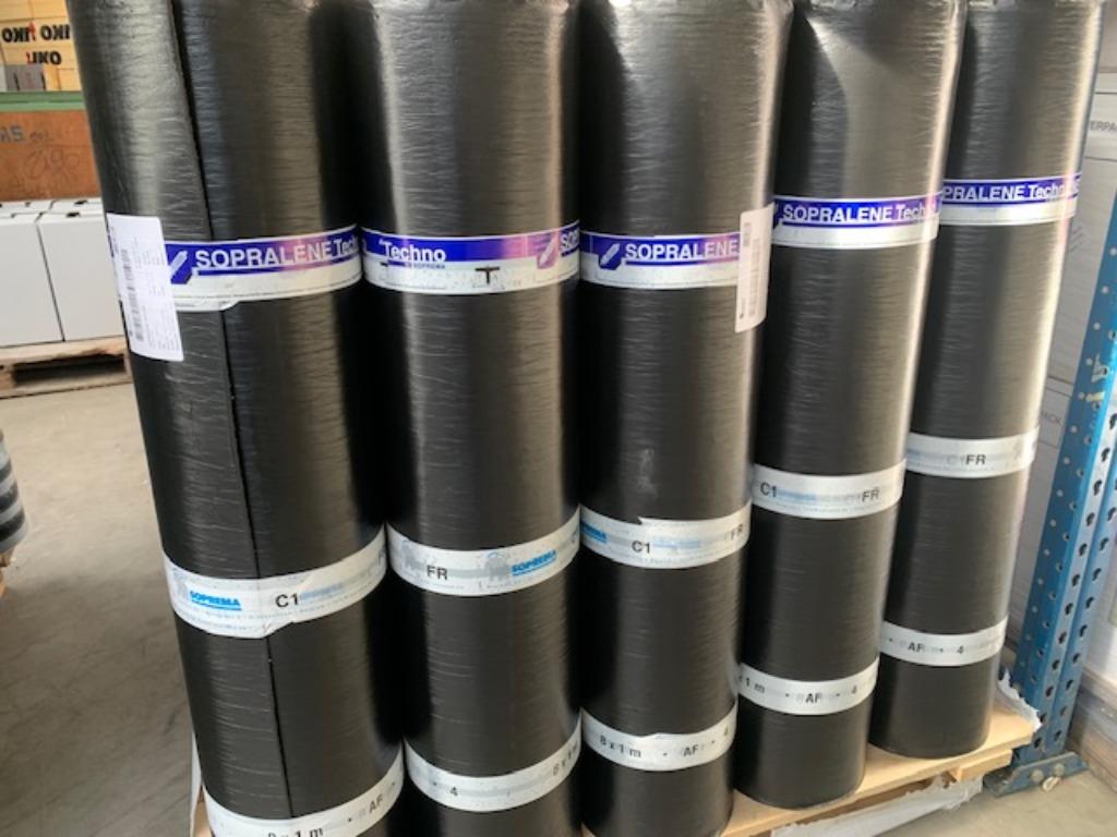 Soprema Roofing bitumen, Doe-het-zelf en Bouw, Ophalen, Zwart, Nieuw, 15 m² of meer