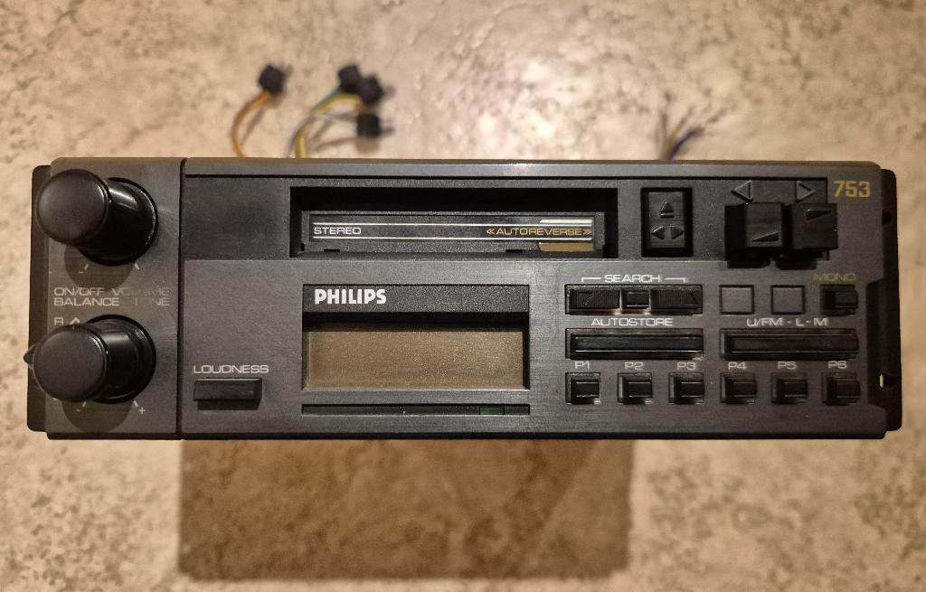 Autoradio Philips pour voitures anciennes, Autos : Divers, Autoradios, Enlèvement, Utilisé