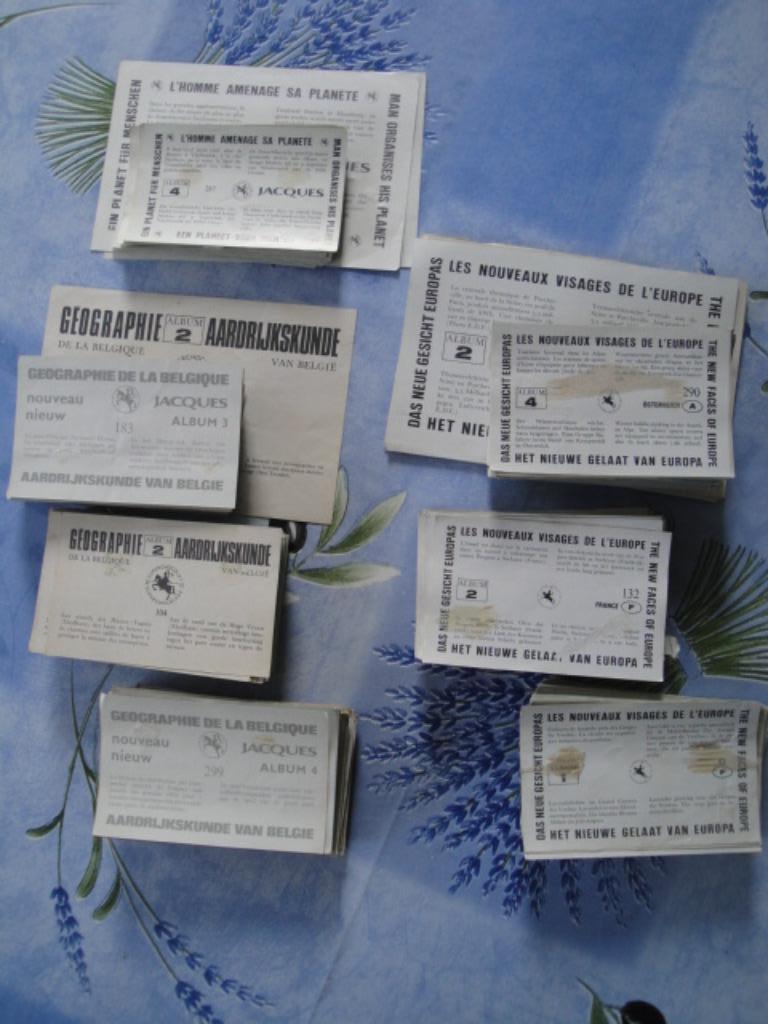 Lot Chromos chocolat JACQUES, Collections, Enlèvement ou Envoi, Utilisé