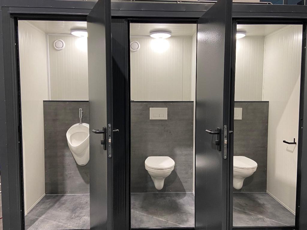 Drievoudige toilet unit met hangtoilet en/ of fontein, Doe-het-zelf en Bouw, Sanitair, Ophalen of Verzenden, Nieuw, Toilet