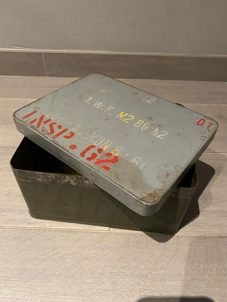 Boîte de munitions, Collections, Enlèvement