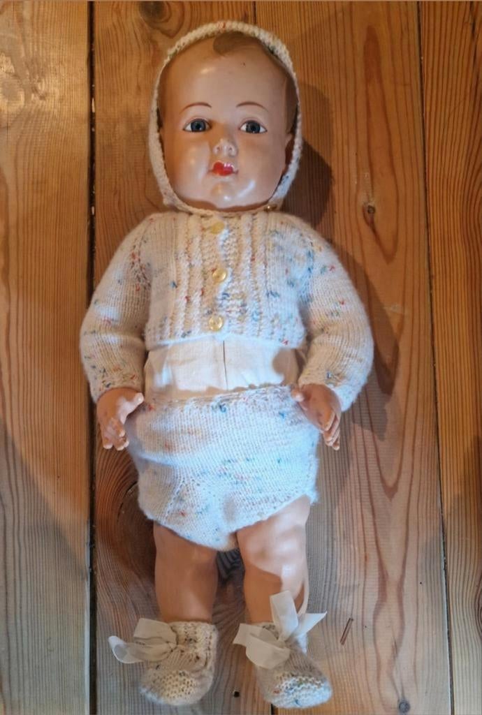 Antieken pop petit collin, Ophalen, Pop