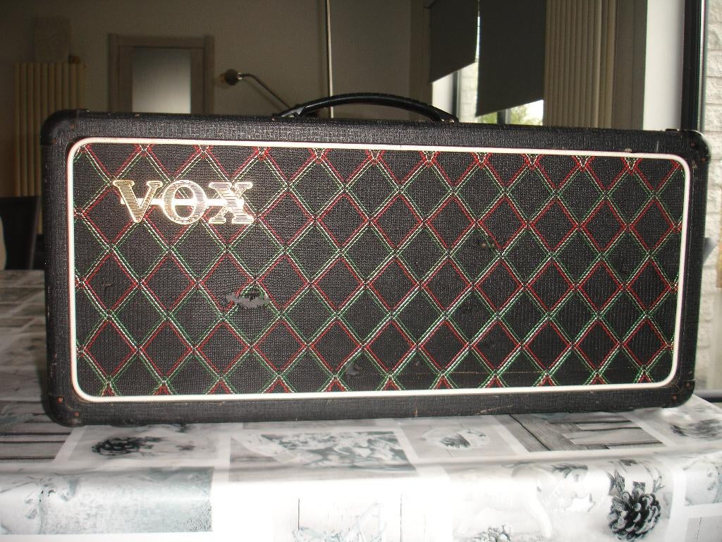 Tête ampli vox AC50  fin années 60, Ophalen of Verzenden, Gebruikt