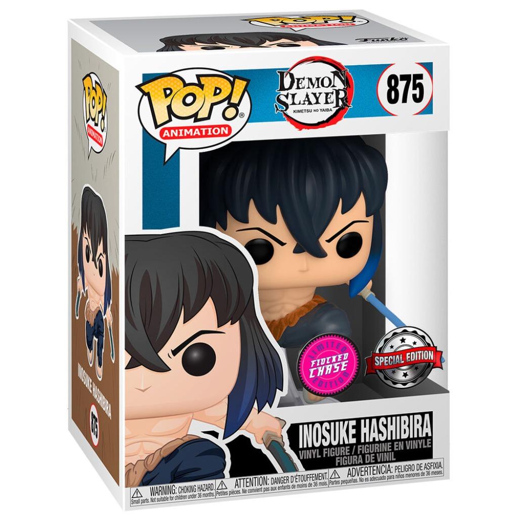 Funko POP Demon Slayer - Inosuke Hashibira (875) Limited F.., Neuf, Enlèvement ou Envoi, Funko, Supportemea@funko.com