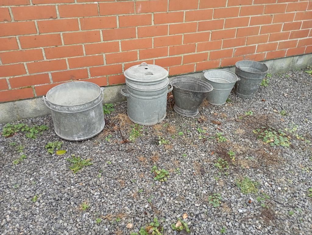 Emmers en kuipen, Tuin en Terras, Ophalen, Zo goed als nieuw