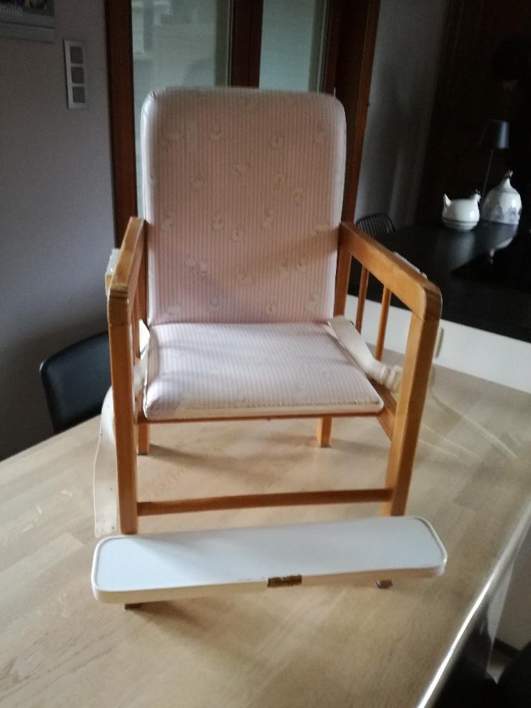 A vendre chaise enfant en bois 3 en 1, Enfants & Bébés, Enlèvement, Utilisé, Chaise évolutive