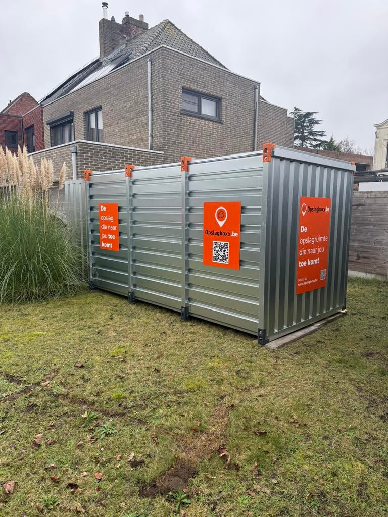 16 m³ Opslagboxx te huur, Ophalen