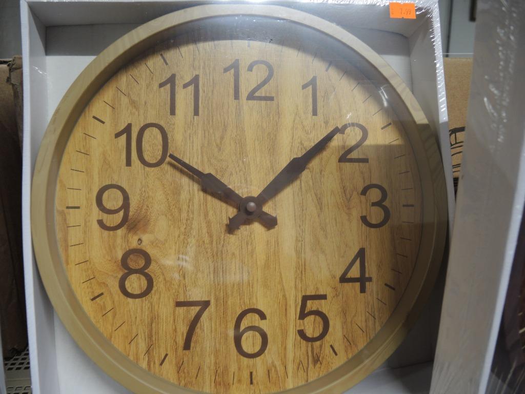 Quartz ronde klok 29 cm nieuw!, Maison & Meubles, Neuf, Lon, Enlèvement ou Envoi, @