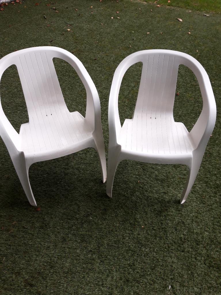 Tuinstoelen Hartman, Tuin en Terras, Ophalen, Gebruikt, Kunststof, Stapelbaar