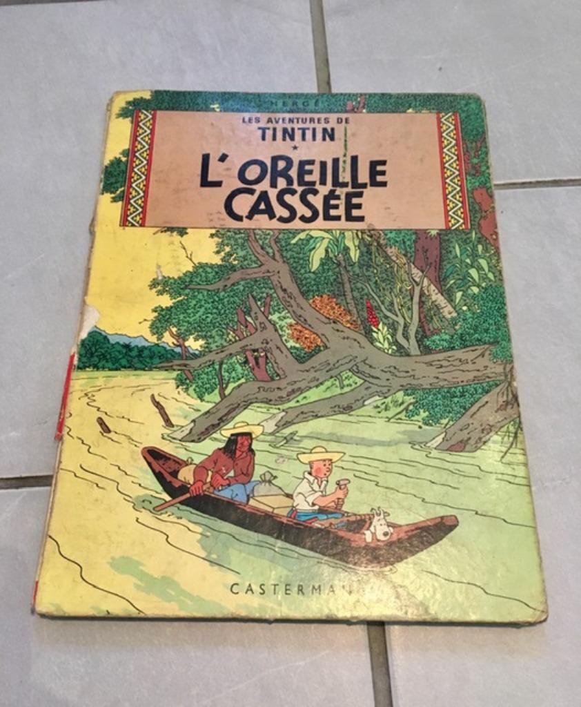 BD TINTIN - L'oreille cassée B35 1664, Enlèvement ou Envoi