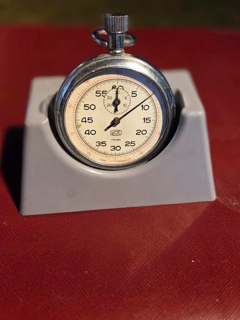 Chronometer vintage UMF Ruhla 7 Rubis, Ophalen
