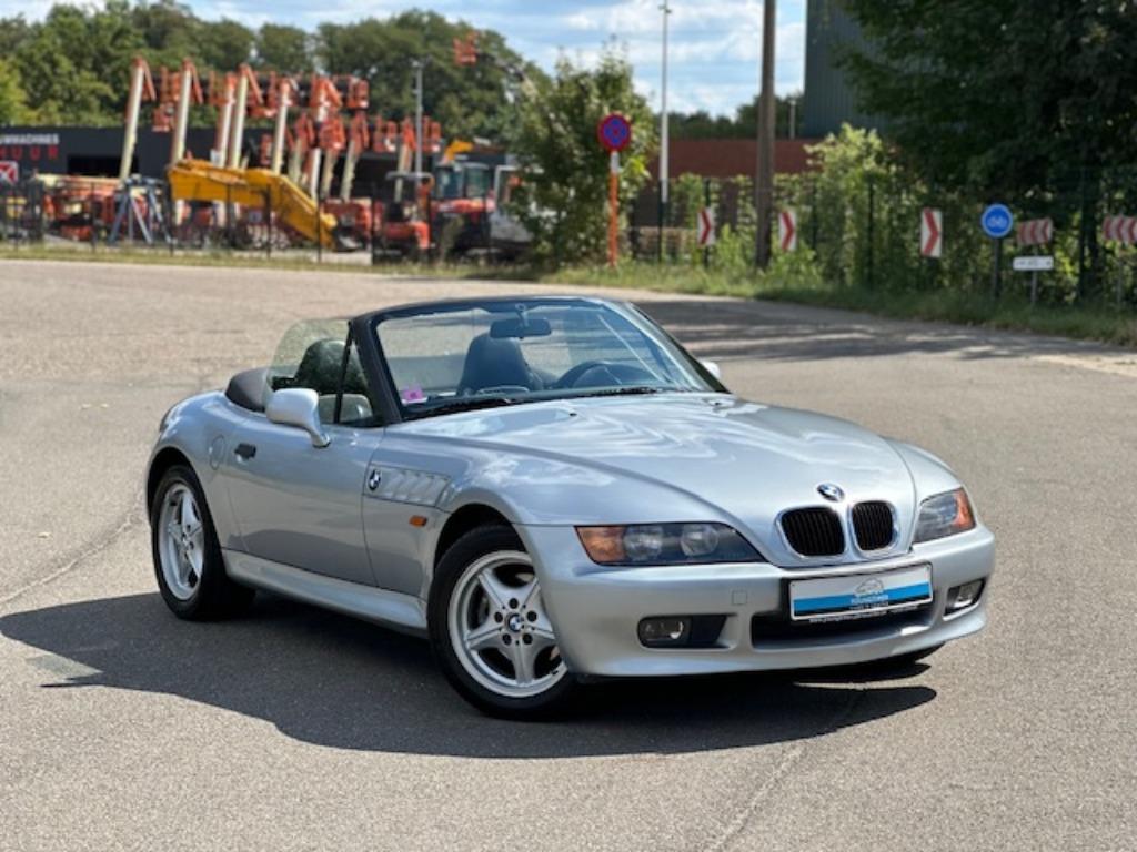 BMW Z3 1.8 Roadster | Sportonderstel | Historiek | Origineel, Auto's, BMW, Euro 2, Achterwielaandrijving, Zwart, Cabriolet