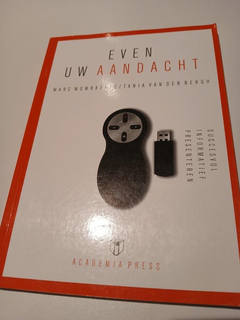Boek even u aandacht nieuw, Boeken, Ophalen of Verzenden, Nieuw, Management, Marc Mombaerts