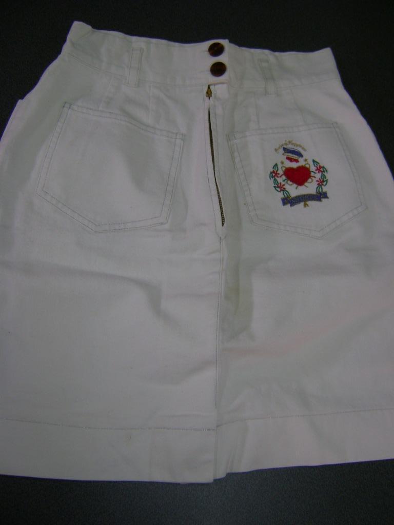 wit jeansrokje ANDRES in maat 38 --- nieuw, Ophalen of Verzenden, Zo goed als nieuw, Maat 38/40 (M), Wit