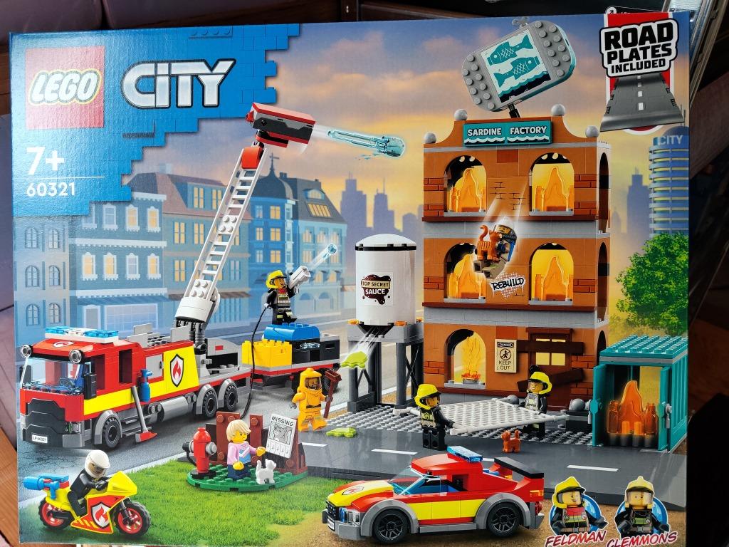 Lego Brandweer/Fire Brigade (60321), Enfants & Bébés, Jouets | Duplo & Lego, Neuf, Lego, Ensemble complet, Enlèvement ou Envoi