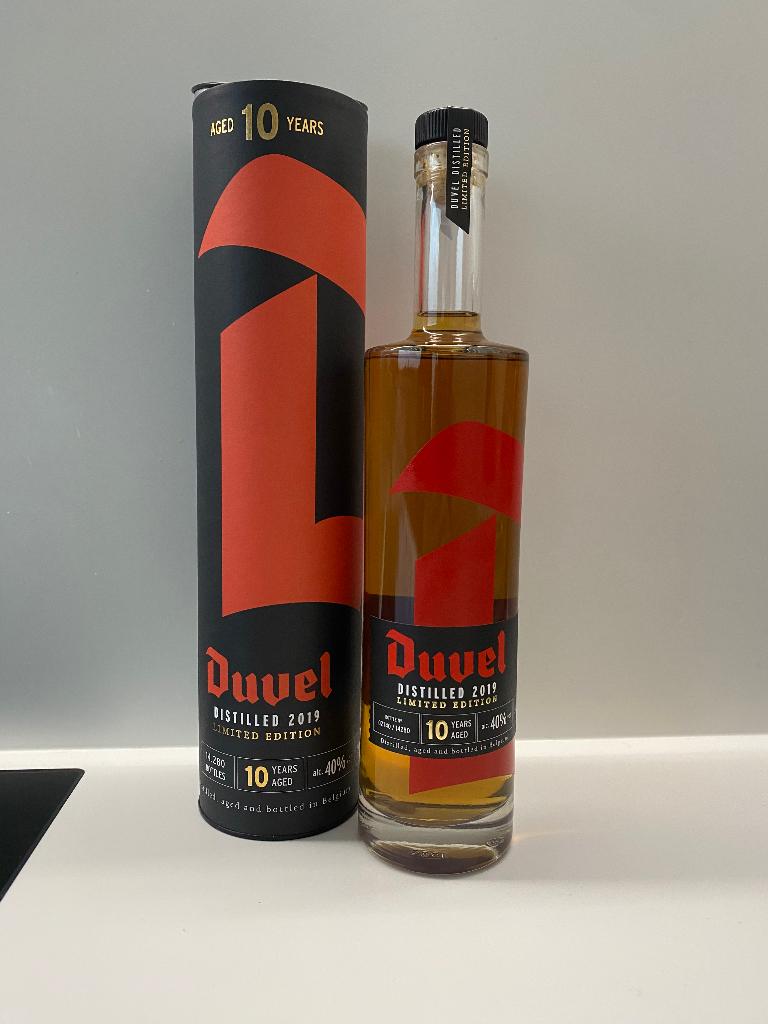 Duvel Distilled 2019 - édition limitée, Collections, Marques de bière, Neuf, Bouteille(s), Duvel, Enlèvement