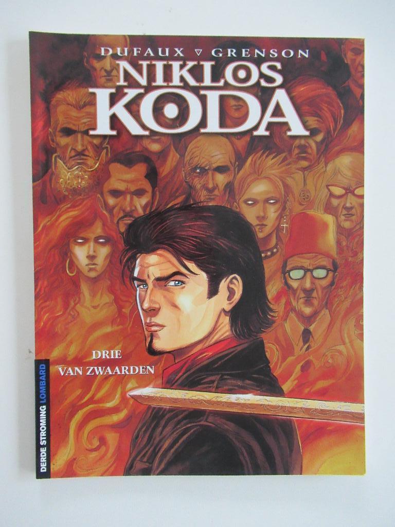 niklos koda...nr.10...drie zwaarden..............1st, Ophalen of Verzenden, Zo goed als nieuw