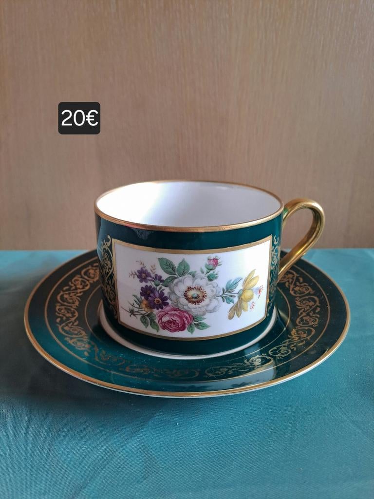 Vintage tas en ondertas Bavaria Hutschenreuther, Enlèvement