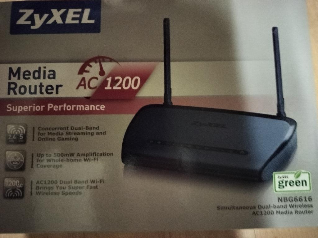 Routeur WI-FI de marque ZYXEL, Telecommunicatie, ISDN en ADSL, Ophalen, Zo goed als nieuw, Overige typen