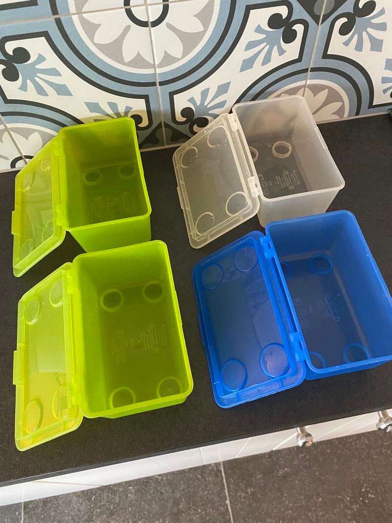 Glis opbergbakjes Ikea 17x8cm, 4 stuks voor 2 euro, Ophalen of Verzenden