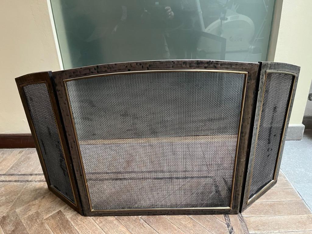 Haardscherm, Ophalen of Verzenden, Gebruikt, Houthaard