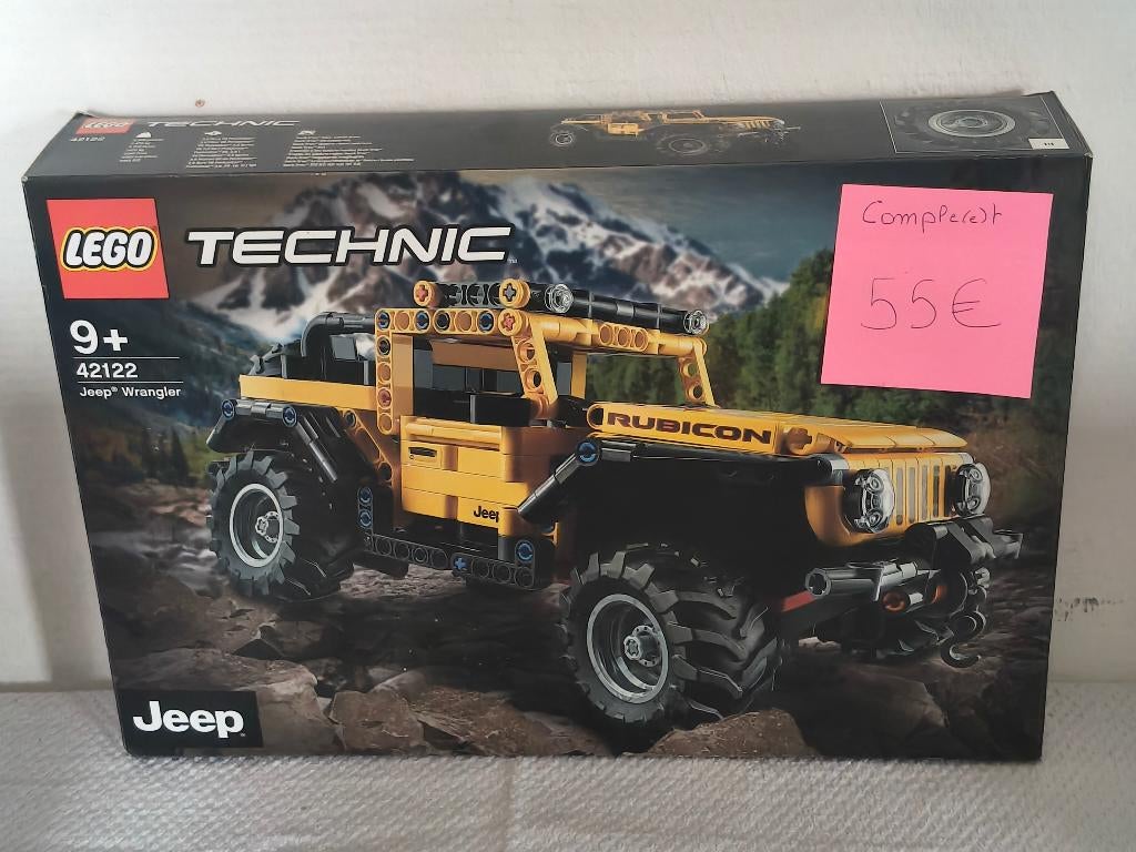 Lego Technic 42122 Jeep Wrangler, Ophalen of Verzenden, Gebruikt, Lego