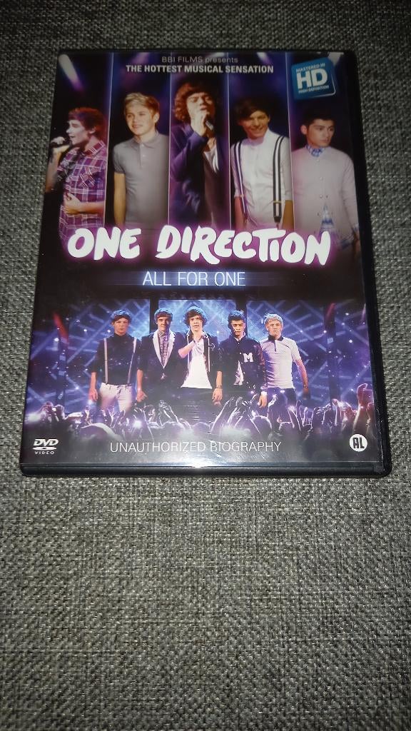 DVD One Direction, Ophalen of Verzenden, Gebruikt