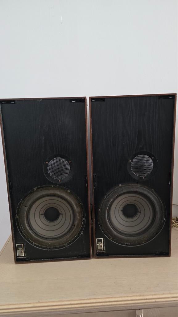 Enceintes VINTAGE ITT, Audio, Tv en Foto, Luidsprekerboxen, Ophalen, Philips