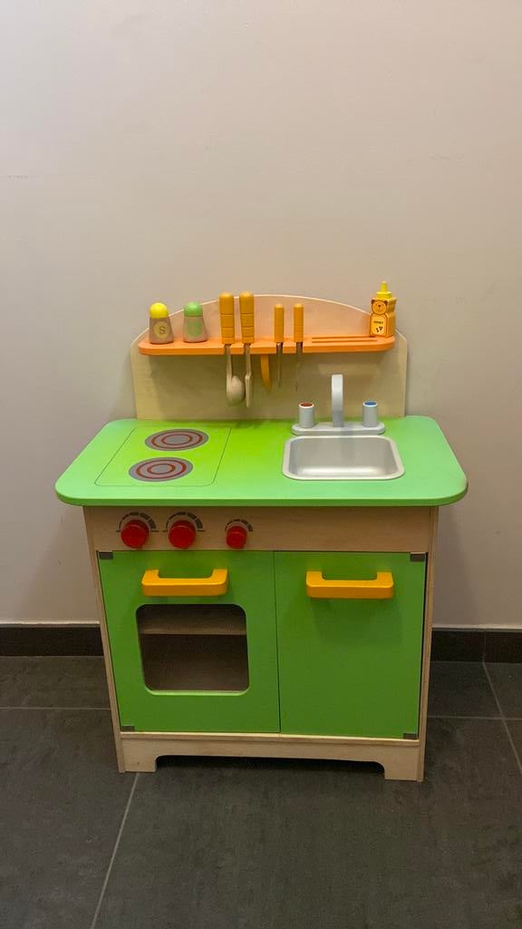 Speelkeuken Hape, Kinderen en Baby's, Ophalen, Gebruikt, Hout, Speelkeuken