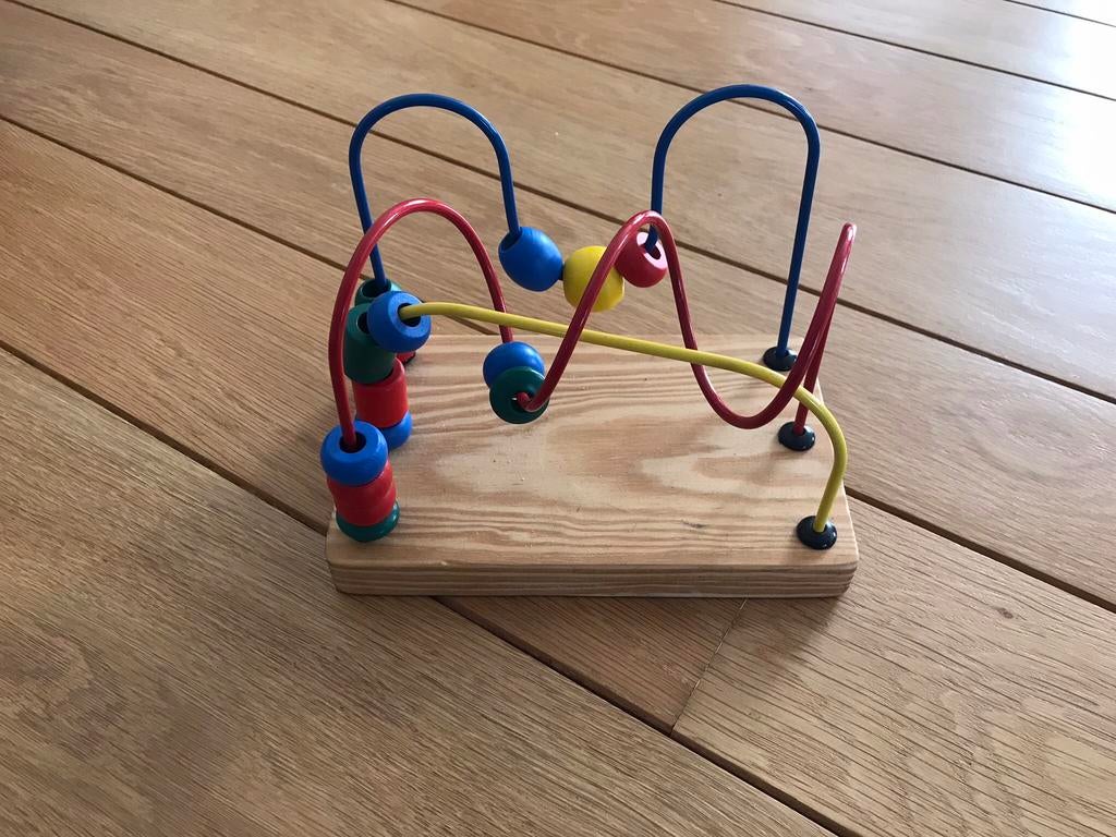 Houten speelgoed, Ophalen, Gebruikt