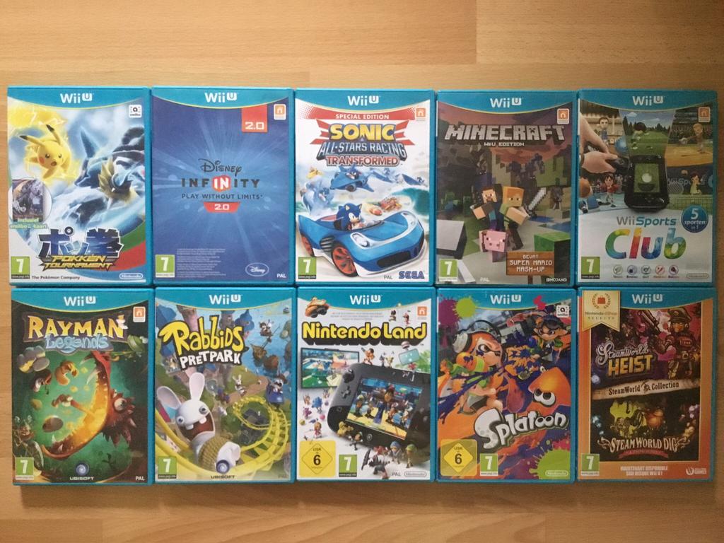 Nintendo Wii U games, Consoles de jeu & Jeux vidéo, Enlèvement ou Envoi, À partir de 7 ans