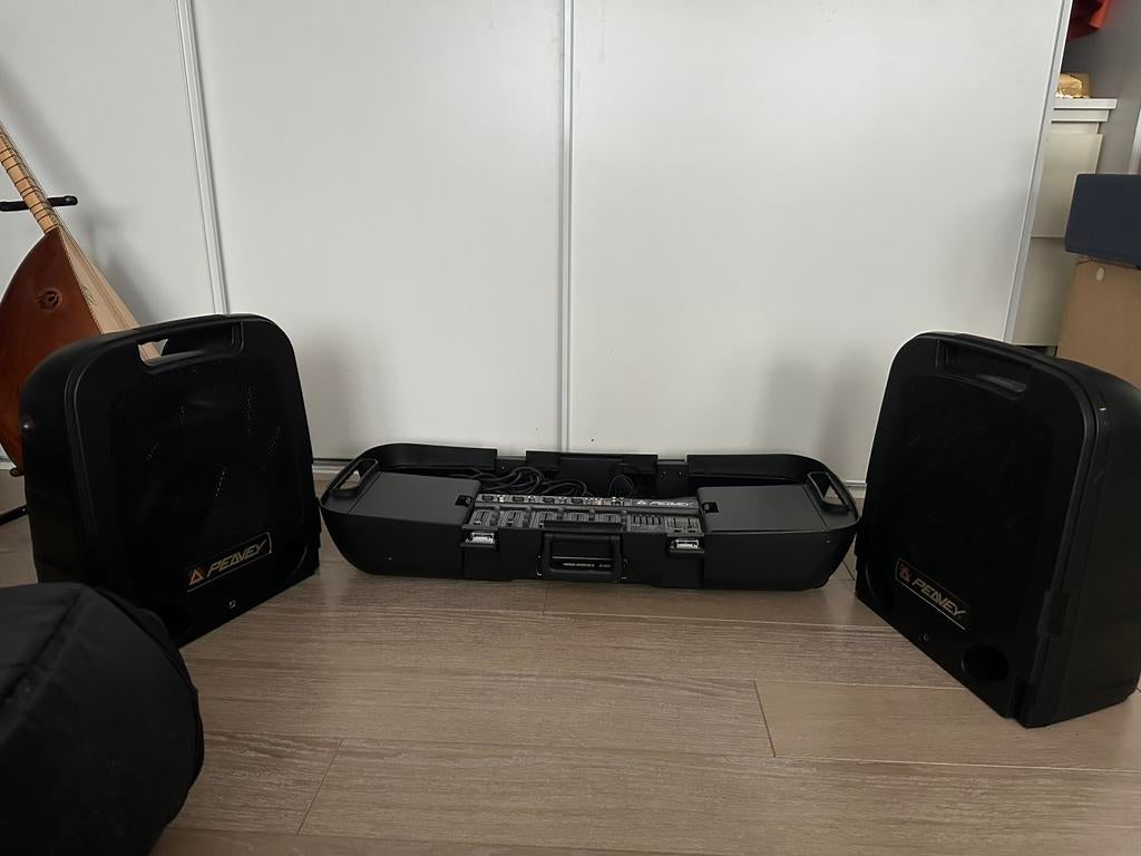 ENCEINTE PORTABLE ROULANT 150W PEAVEY ESCORT 2000, Enlèvement, Comme neuf