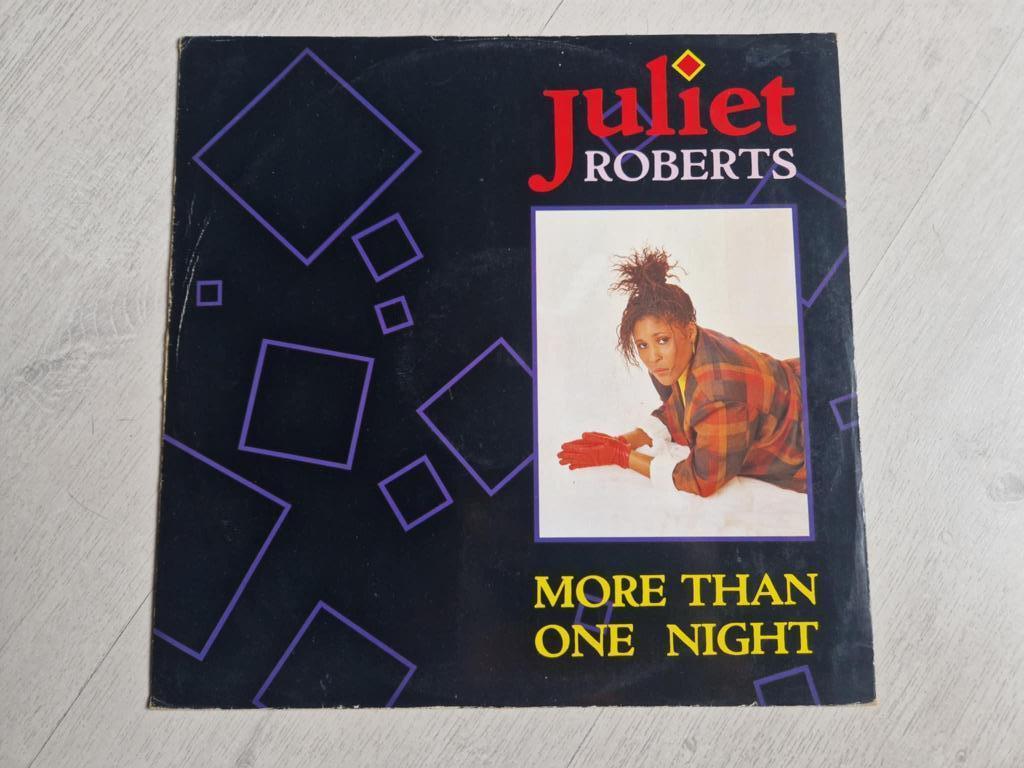 LP Juliet Roberts – More Than One Night, Ophalen, 1980 tot 2000, 12 inch