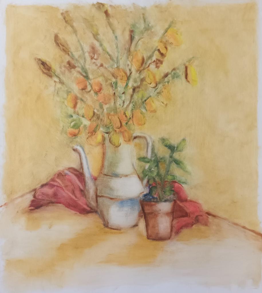 Marc Maet (1955-2000) - Stilleven (vroeg werk), Ophalen of Verzenden